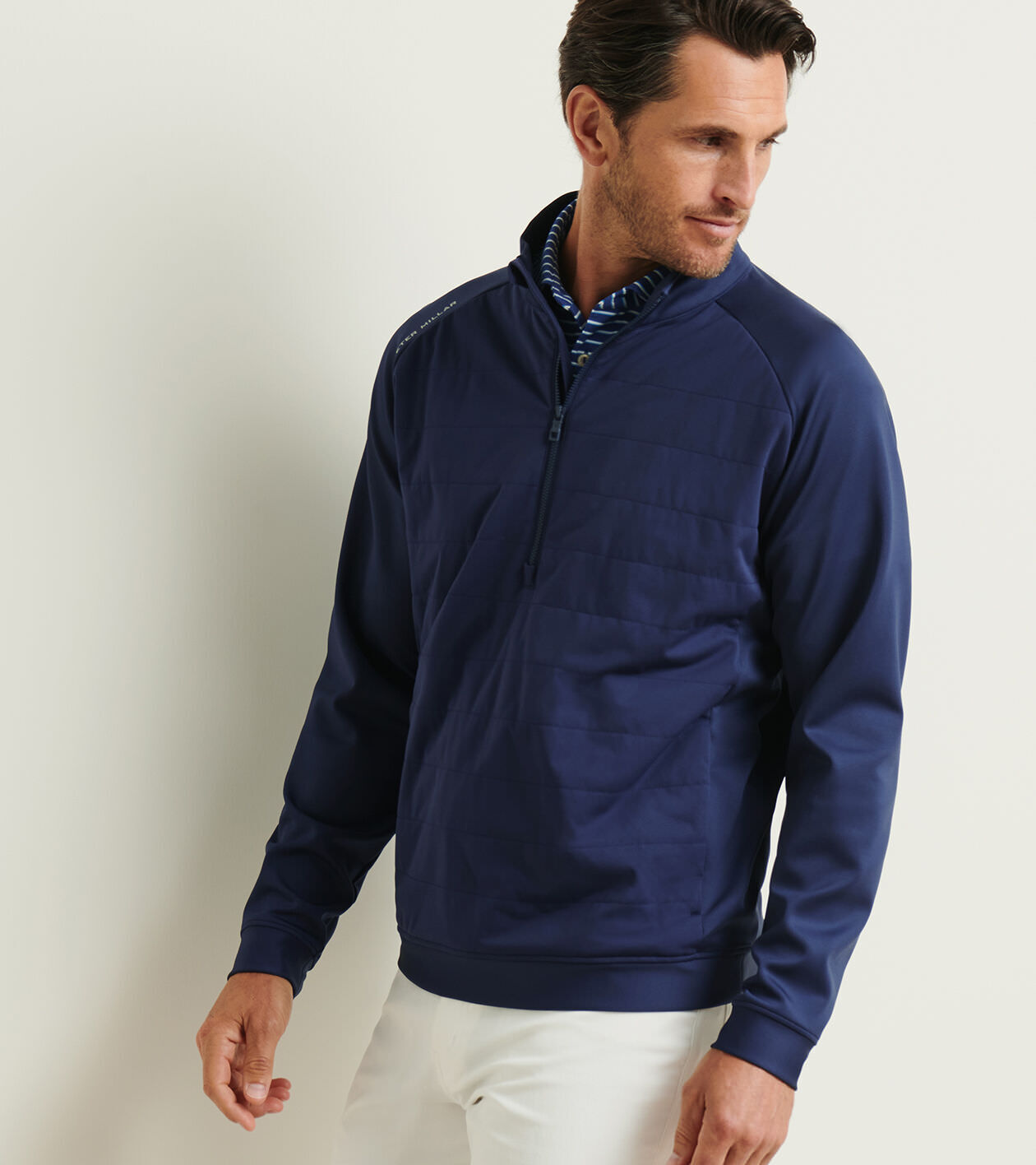 品質一番の Weld Hybrid Half-Zip | Men's Pullovers | Peter Millar Car Audio