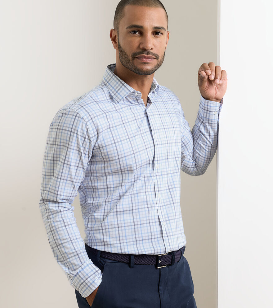 Warren Crown Lite Cotton-Stretch Sport Shirt image number 2