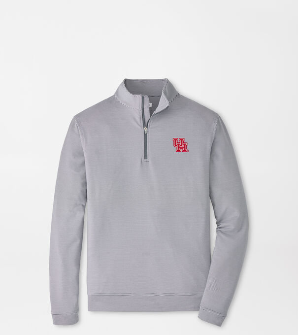 Houston Perth Sugar Stripe Performance Quarter-Zip