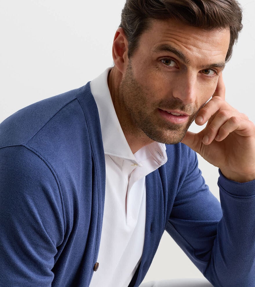 Latrobe Performance Button-Front Cardigan image number 4