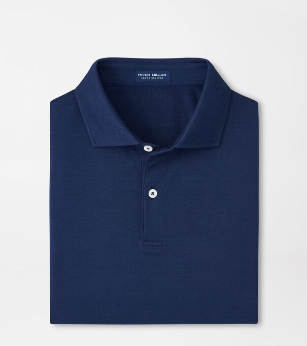 Excursionist Flex Herringbone Knit Polo