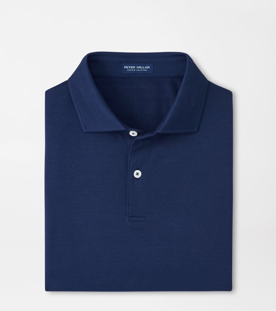 Excursionist Flex Herringbone Knit Polo image number 1