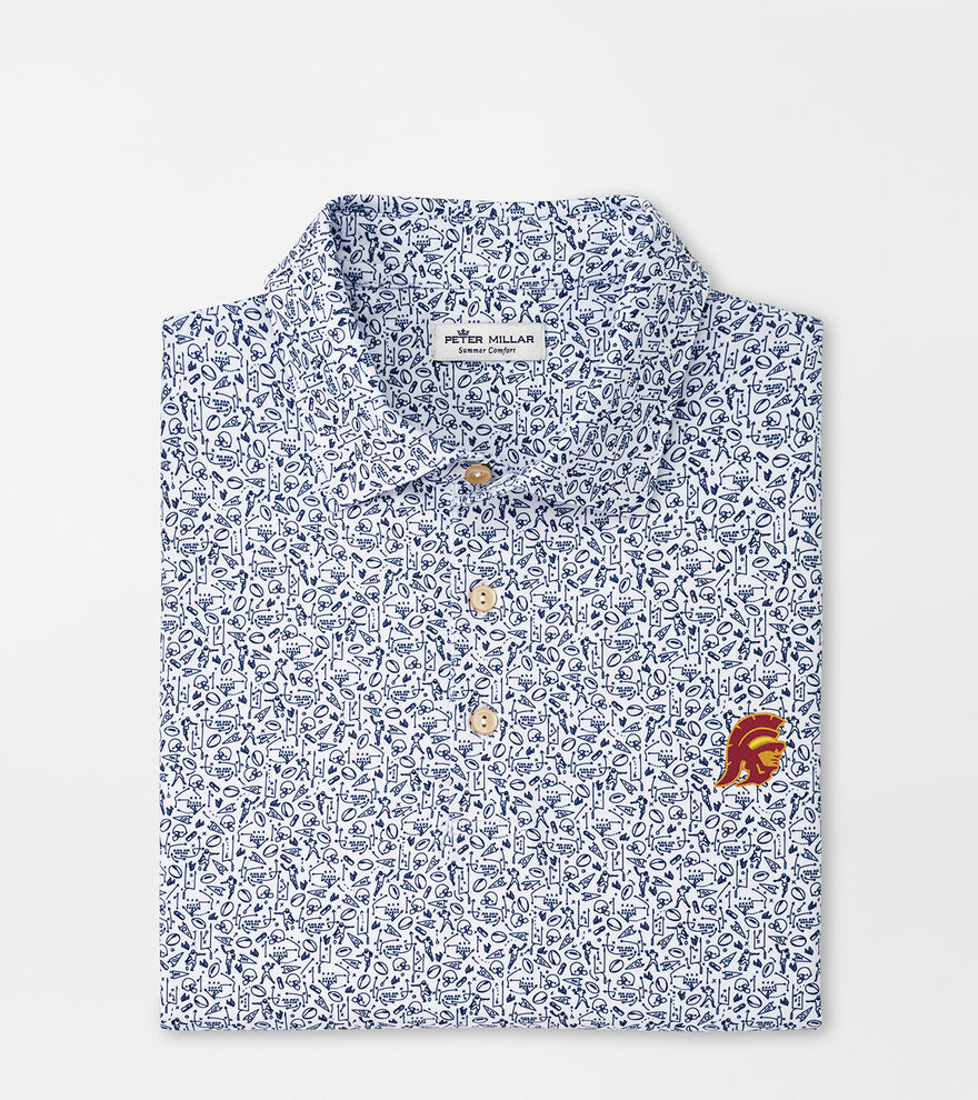 Southern California Trojans Game Day Performance Jersey Polo image number 1