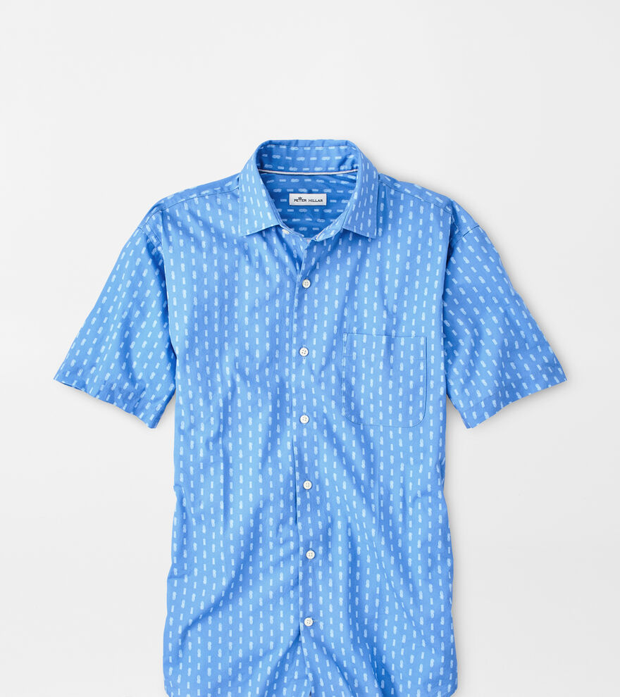 Skull Tiki Cotton-Blend Sport Shirt image number 9