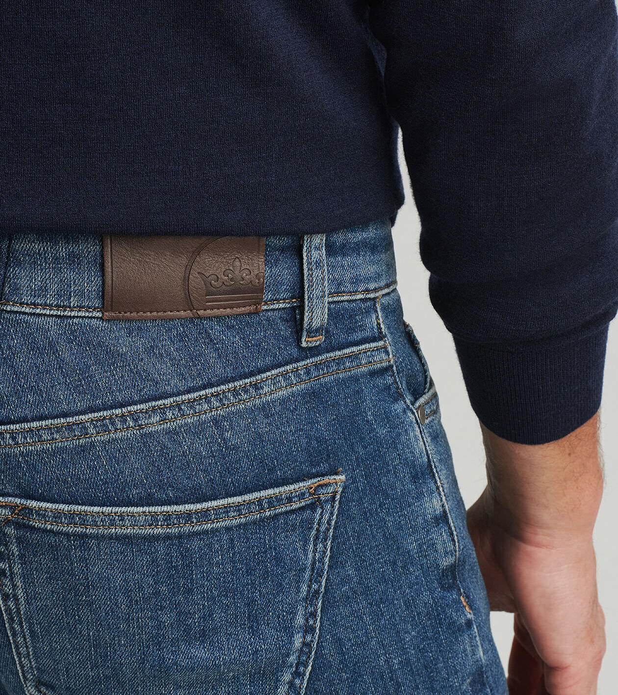 Vintage Washed Five-Pocket Denim | Men's Pants | Peter Millar