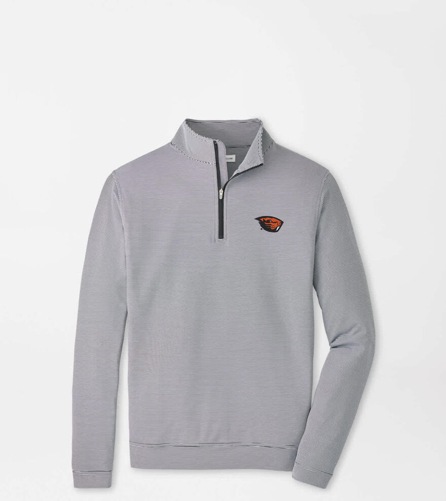 Oregon State Perth Sugar Stripe Performance Quarter-Zip