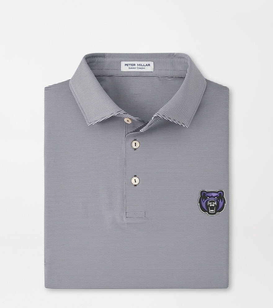 Central Arkansas Jubilee Stripe Performance Polo image number 1