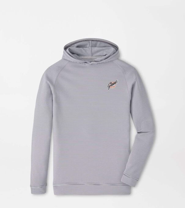 Cooperstown San Francisco Giants Pine Youth Sugar Stripe Performance Hoodie