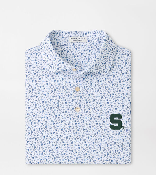 Michigan State Kick Off Performance Jersey Polo