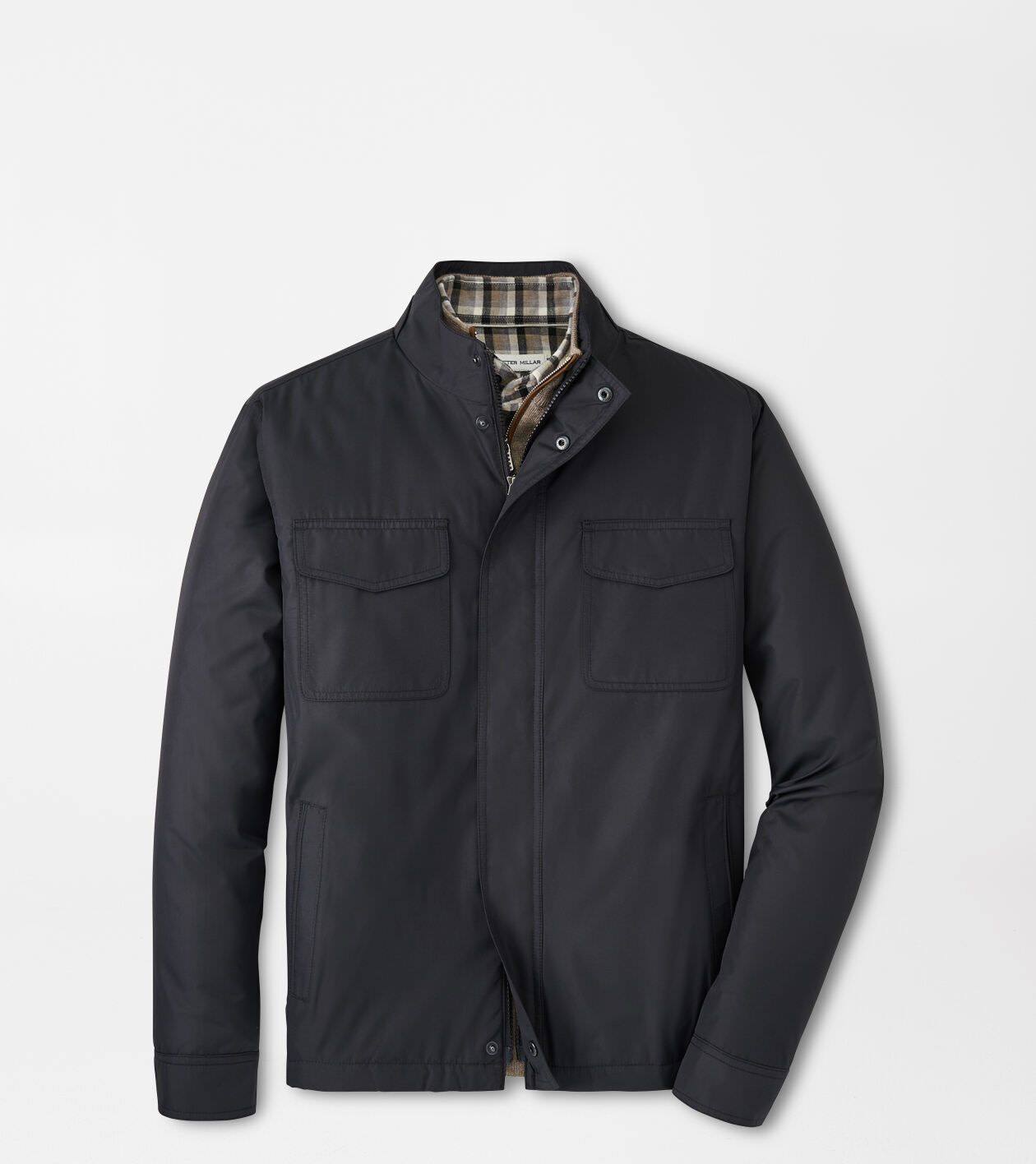 Peter Millar Norfolk Bomber Black L