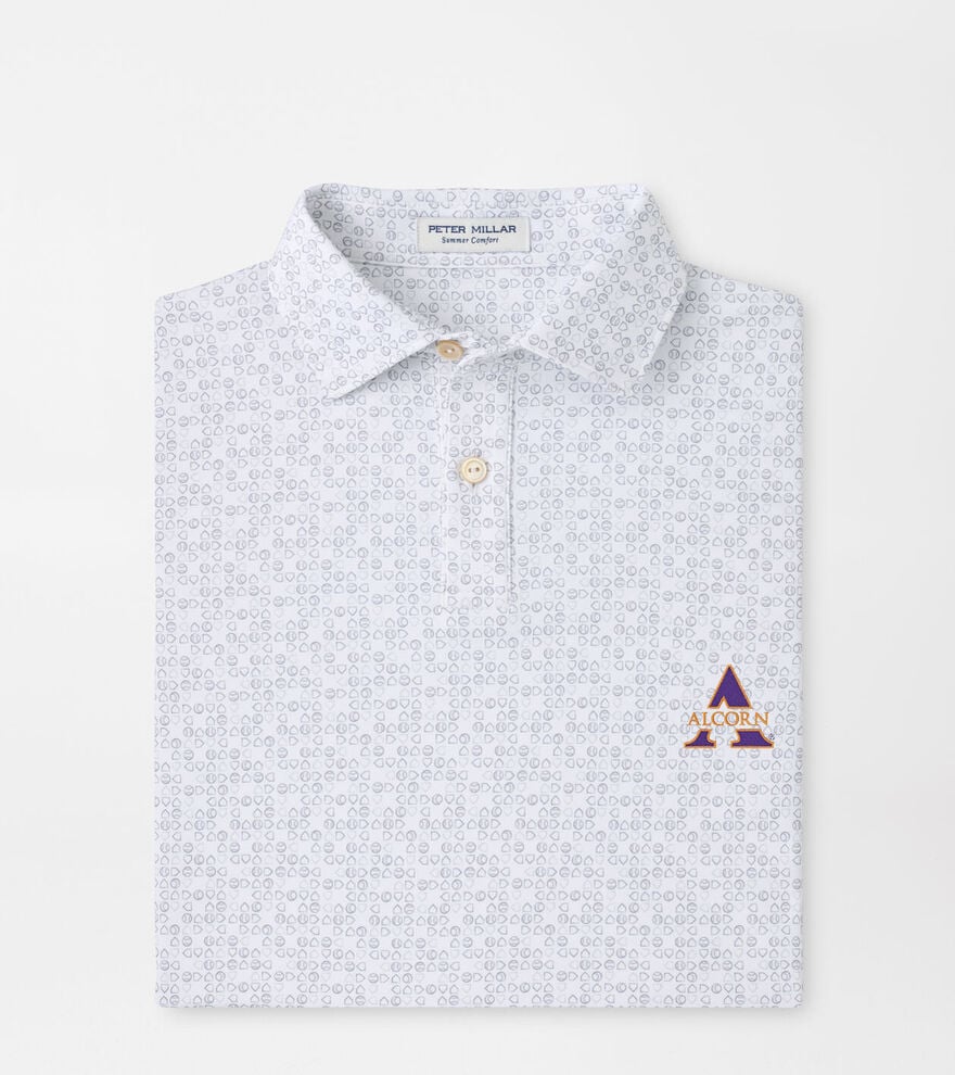 Alcorn State Bases Loaded Youth Performance Jersey Polo image number 1