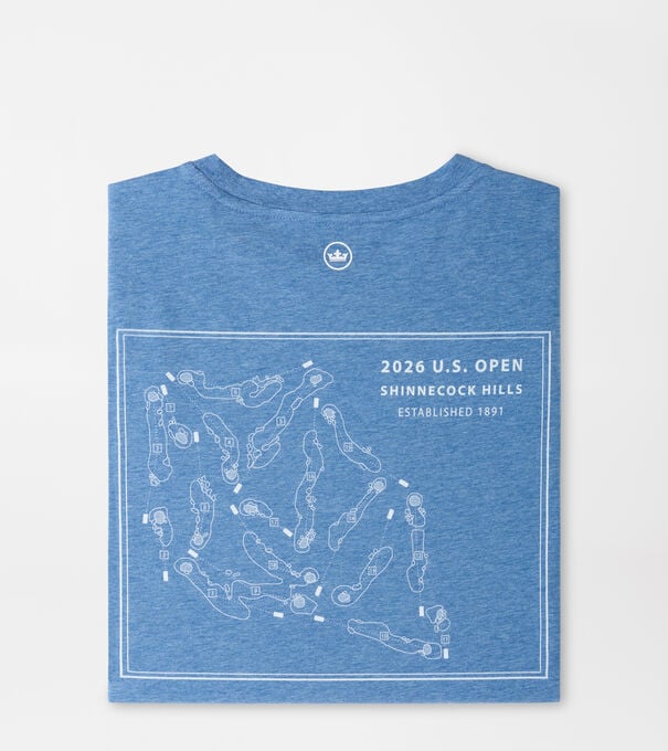 126th U.S. Open Course Map T-Shirt