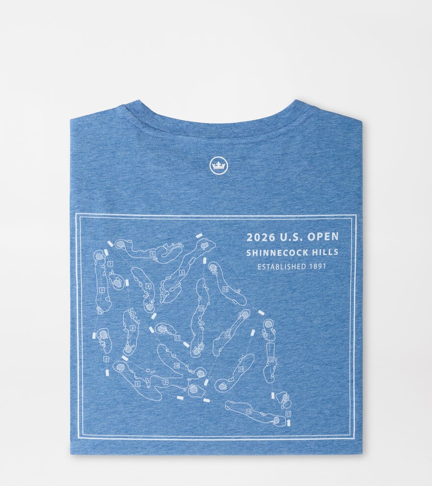 126th U.S. Open Course Map T-Shirt