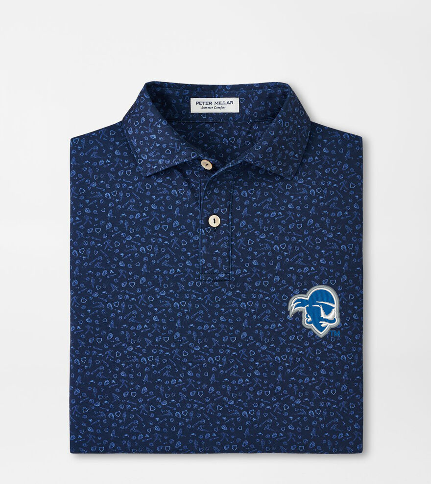 Seton Hall Batter Up Youth Performance Jersey Polo image number 1
