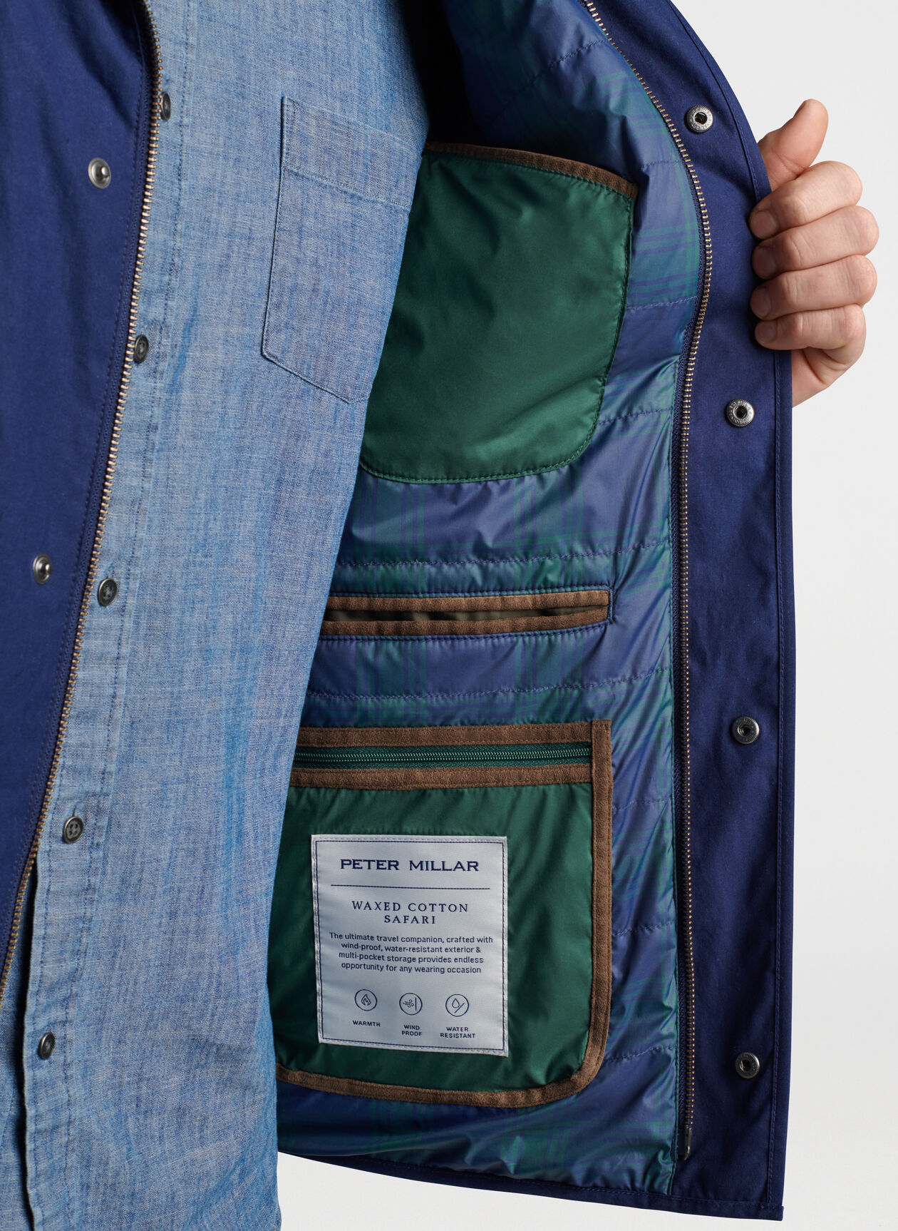 Waxed Cotton Field Jacket | Peter Millar