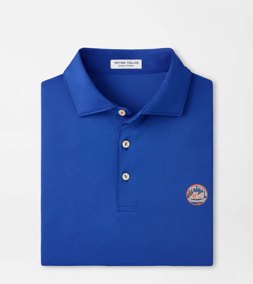 Cooperstown New York Mets Hugo Performance Jersey Polo