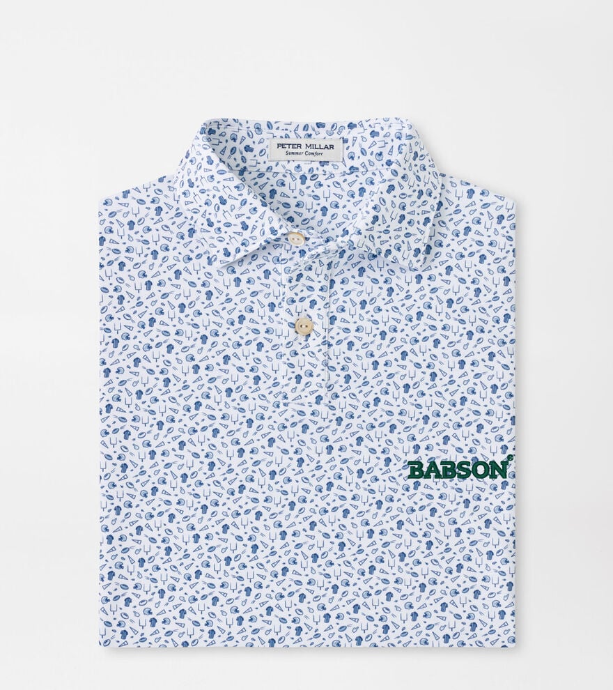 Babson Kick Off Youth Performance Jersey Polo image number 1