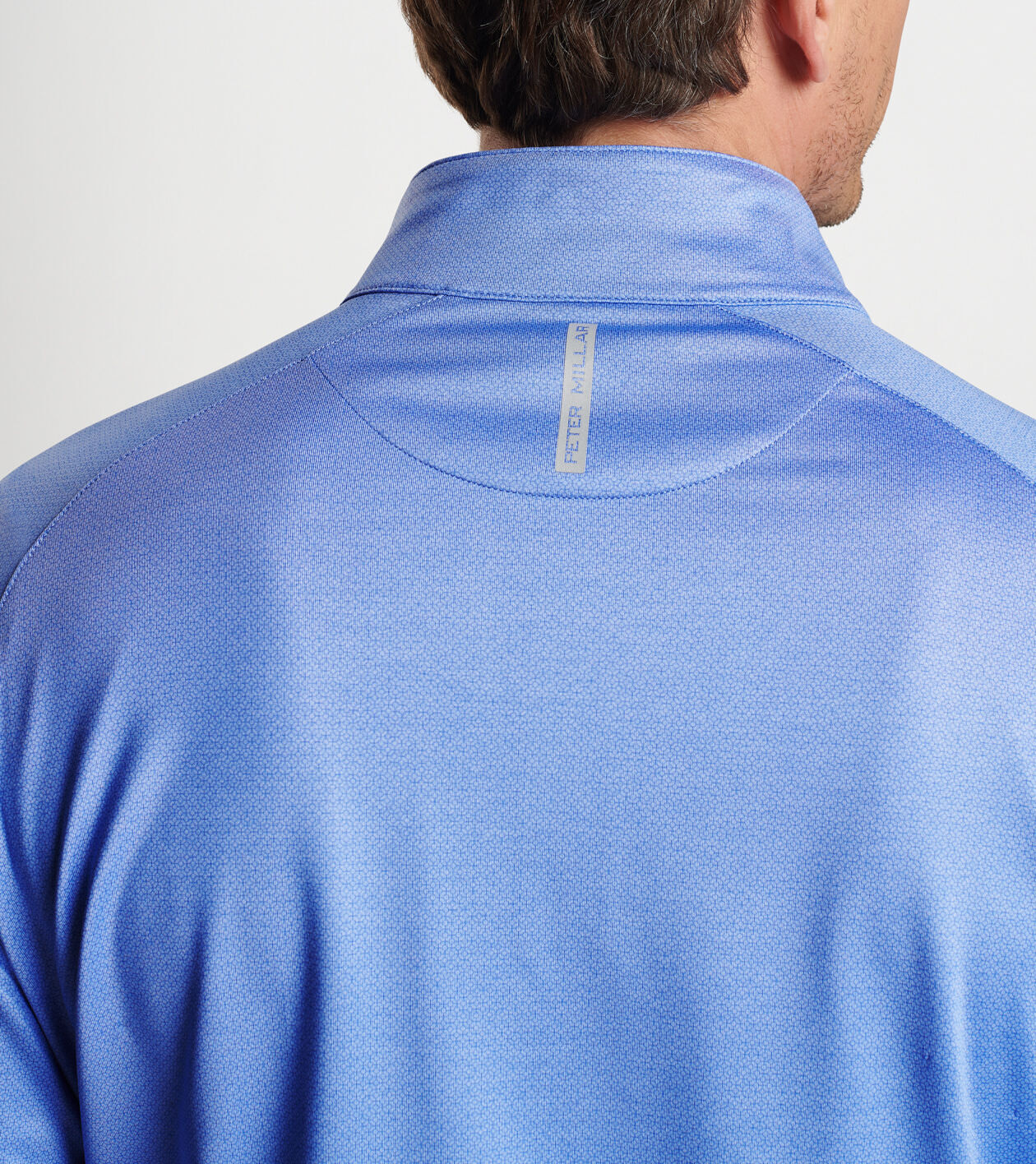 Stealth Delancy Dot Performance Quarter-Zip | Men's Pullovers & Hoodies |  Peter Millar