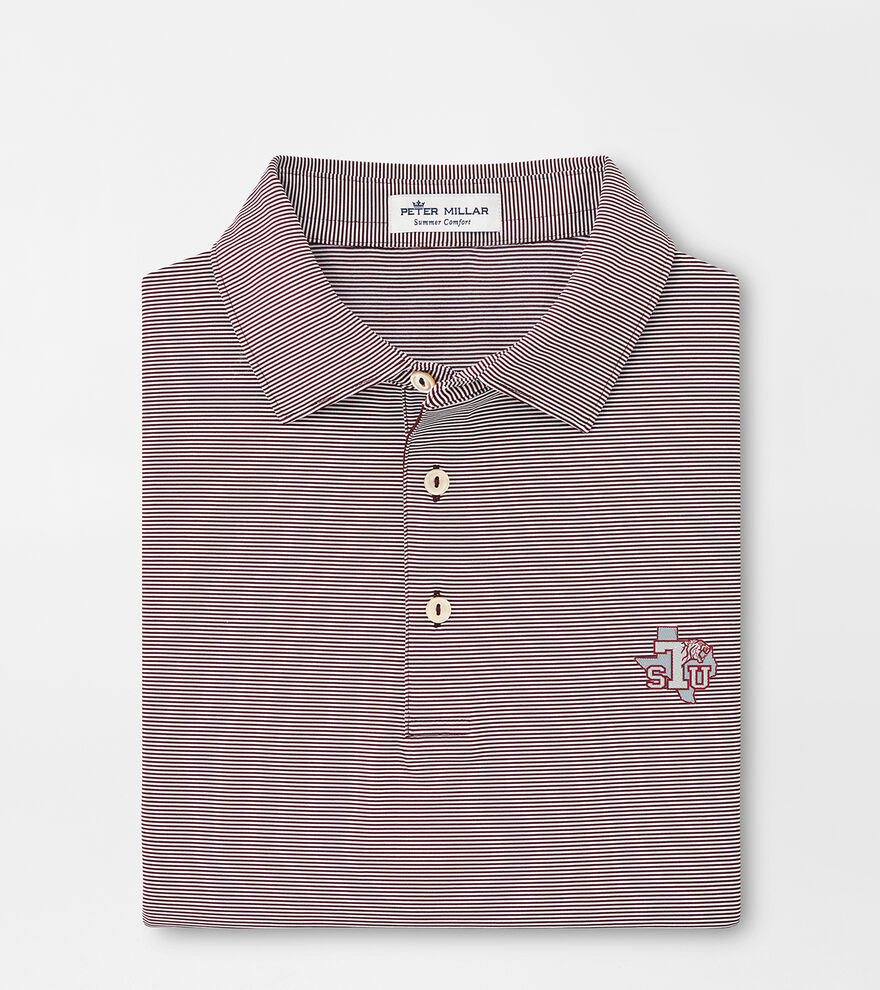 Texas Southern Jubilee Stripe Performance Polo image number 1