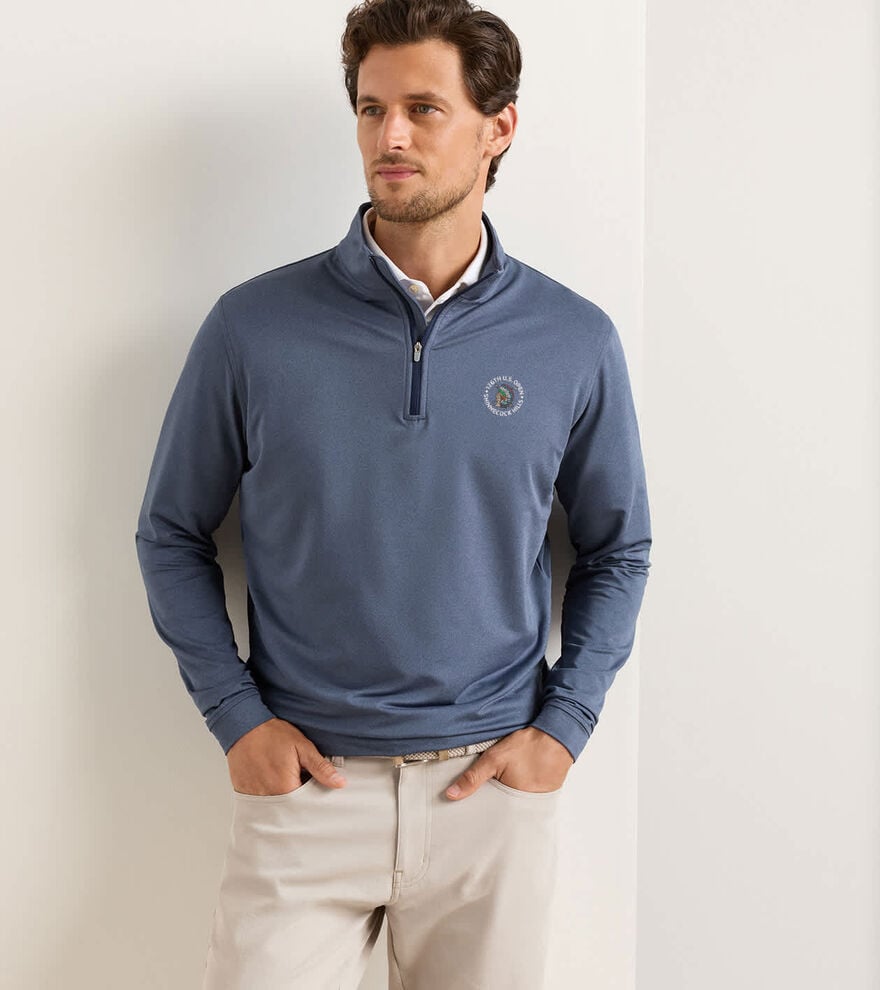 126th U.S. Open Perth M&eacute;lange Performance Quarter-Zip - Alternate Image 1