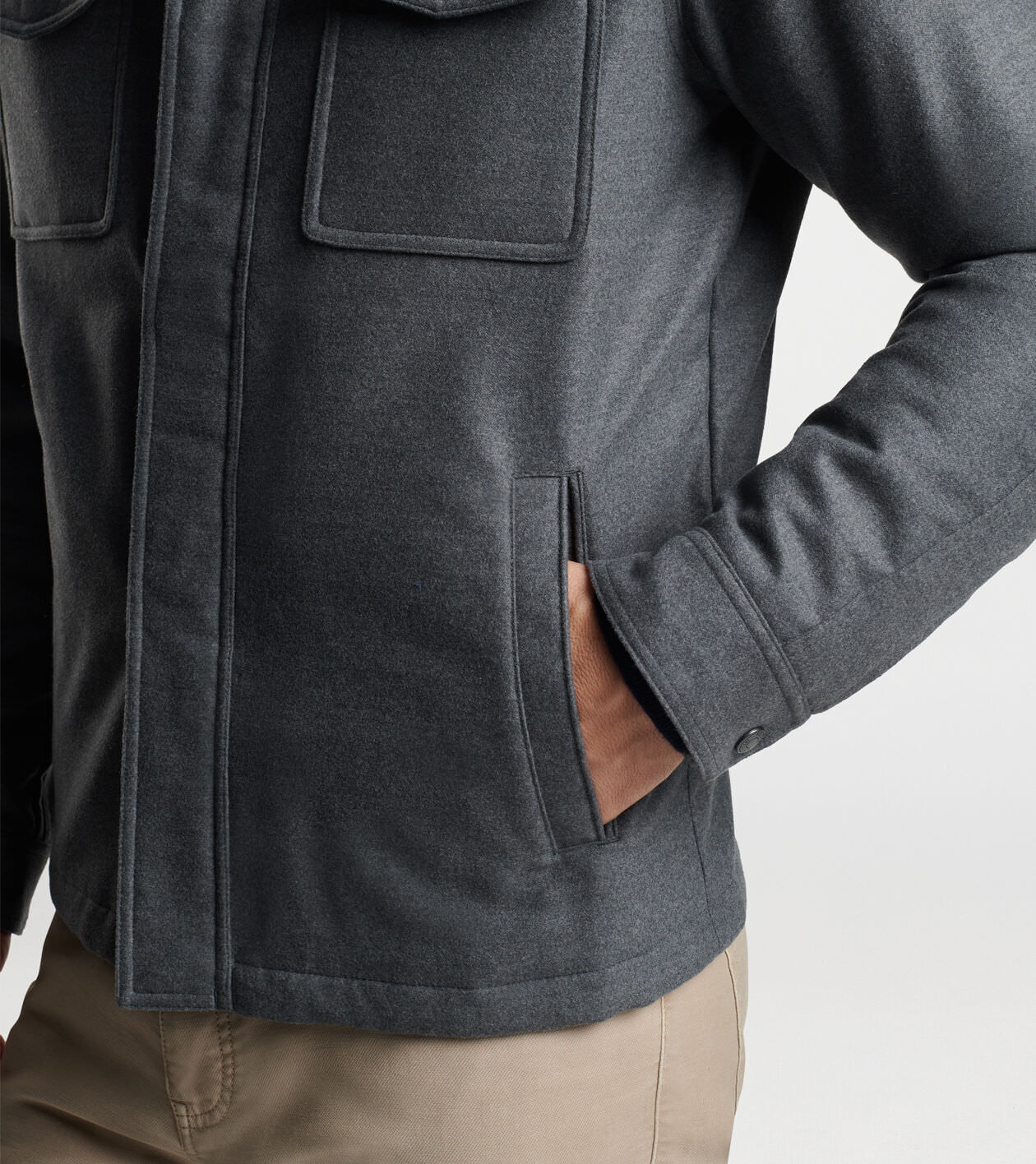 Norfolk Wool Bomber Men s Jackets Coats Peter Millar