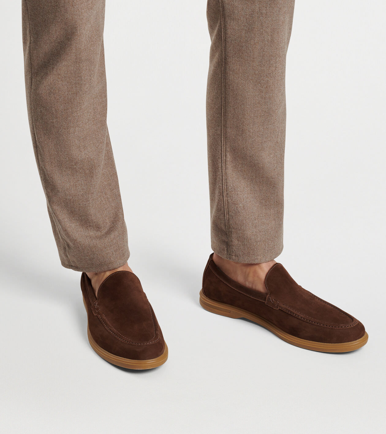 Peter millar suede loafers online