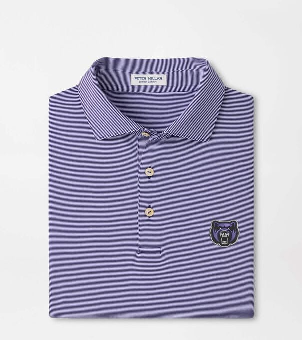 Central Arkansas Jubilee Stripe Performance Polo