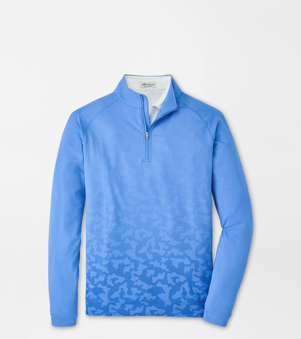 Perth Dip-Dye Camo Performance Quarter-Zip