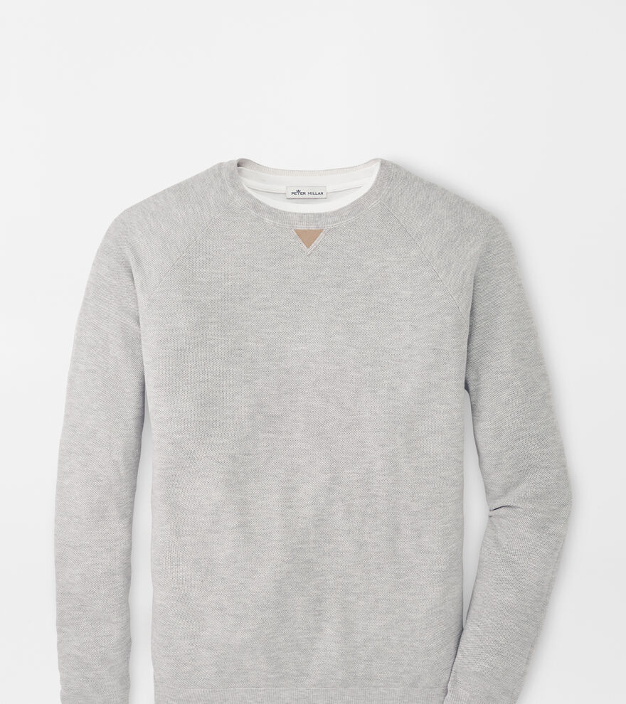 Crown Soft Honeycomb Crewneck Sweater