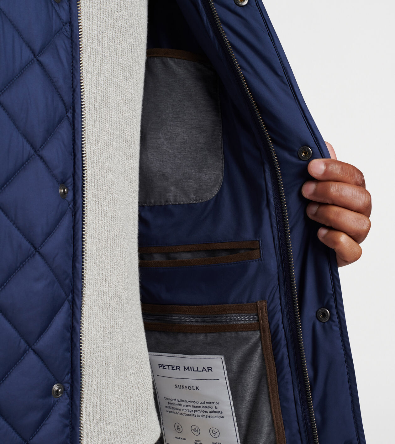 Suffolk Quilted Travel Coat Men s Jacket s Coats Peter Millar