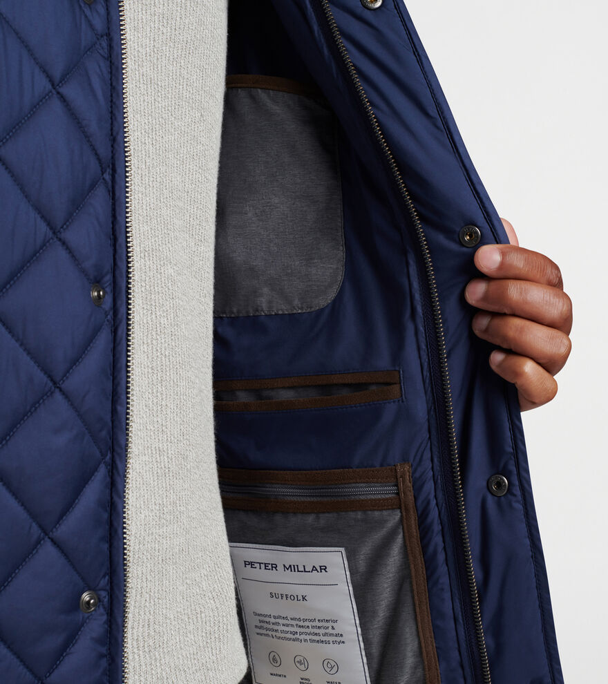 Suffolk Quilted Travel Coat image number 7