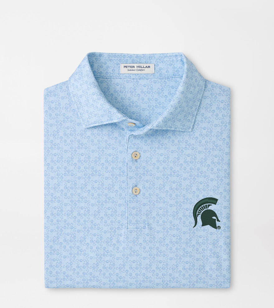 Michigan State Spartans Bases Loaded Performance Jersey Polo image number 1