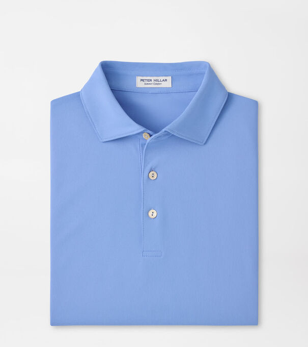 Solid Performance Mesh Polo