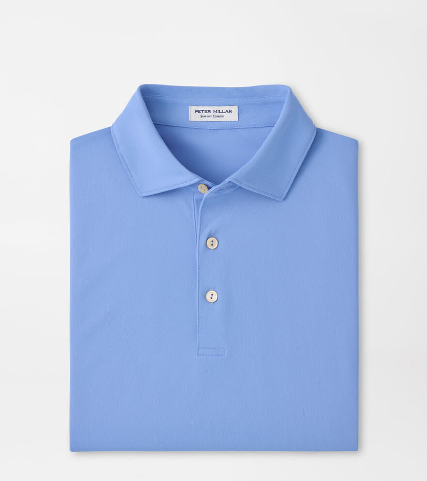 Solid Performance Mesh Polo