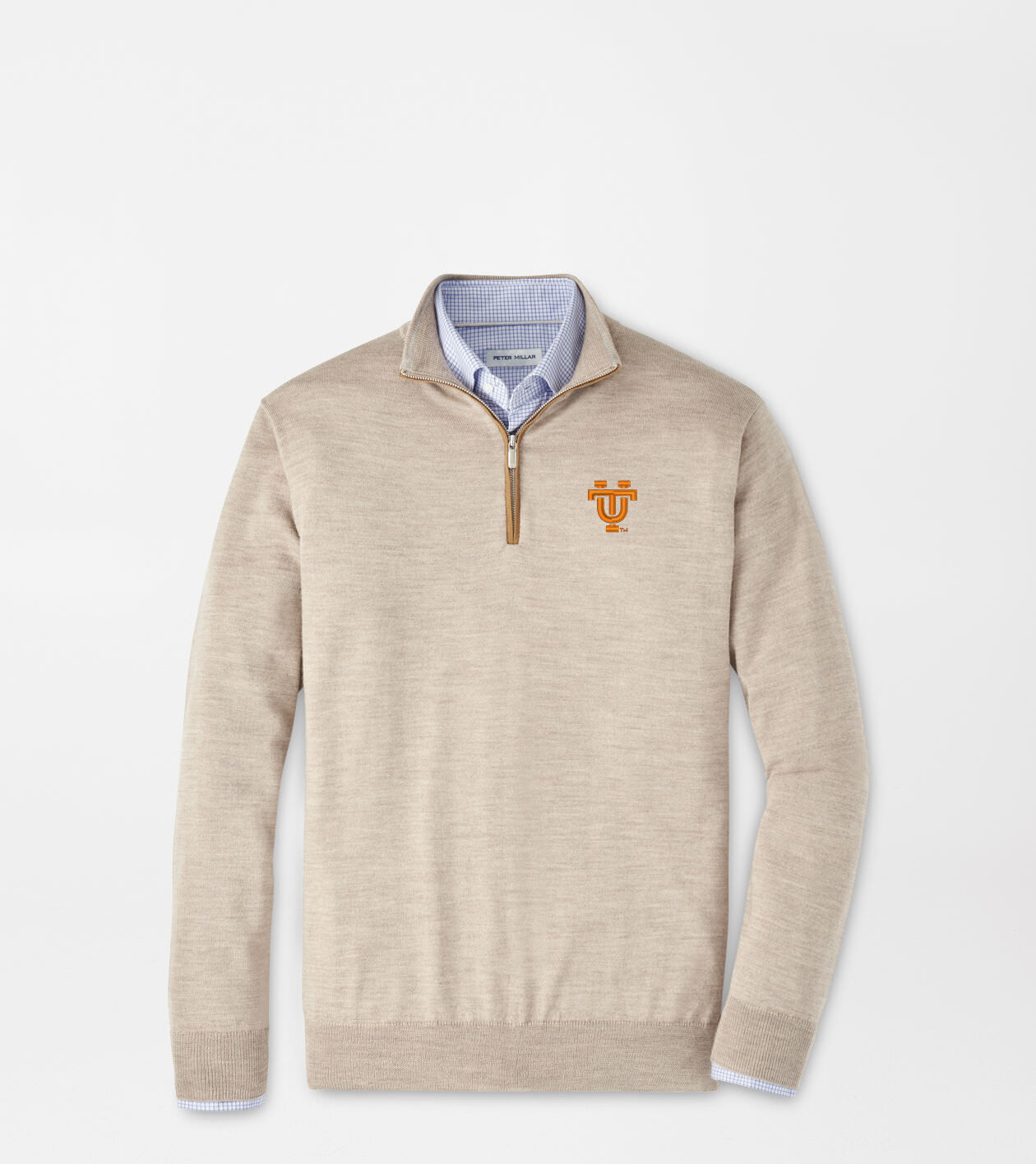 Tennessee Vault Autumn Crest Suede Trim Quarter-Zip | Men's
