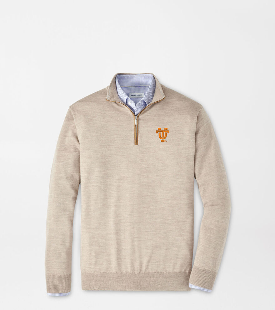 Tennessee Vault Autumn Crest Suede Trim Quarter-Zip image number 1