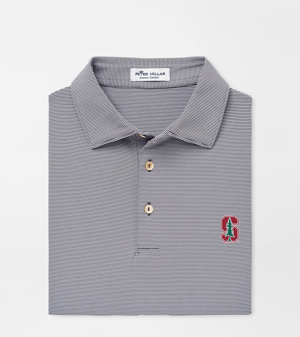Stanford Jubilee Stripe Performance Polo