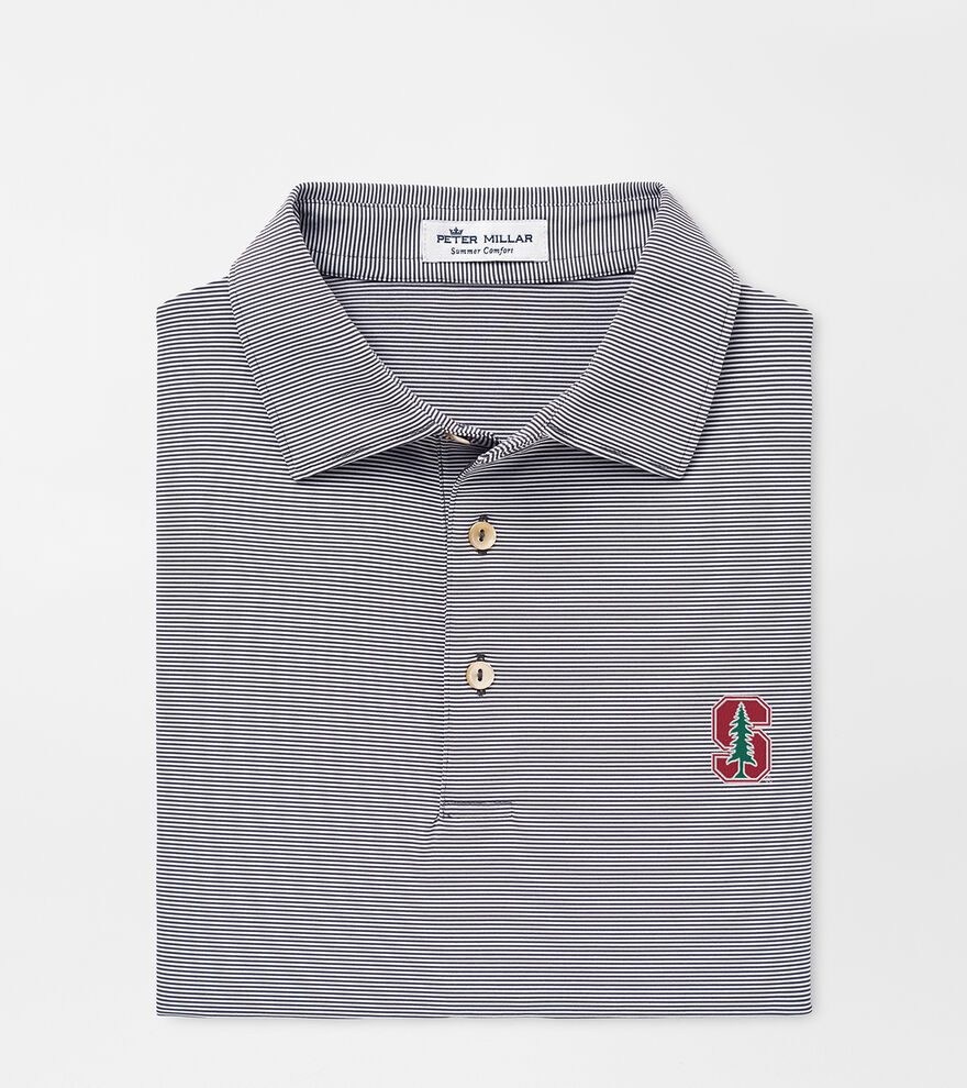 Stanford Jubilee Stripe Performance Polo image number 1