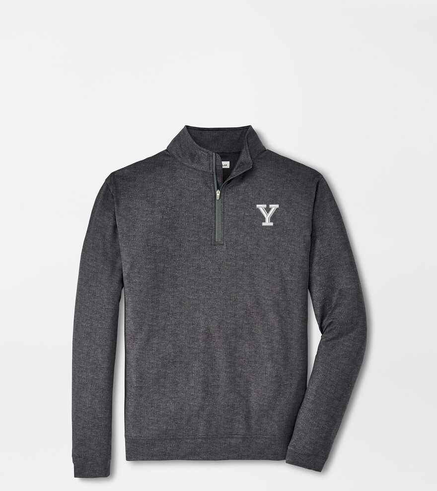 Yale "Y" Perth Stitch Performance Quarter-Zip image number 1