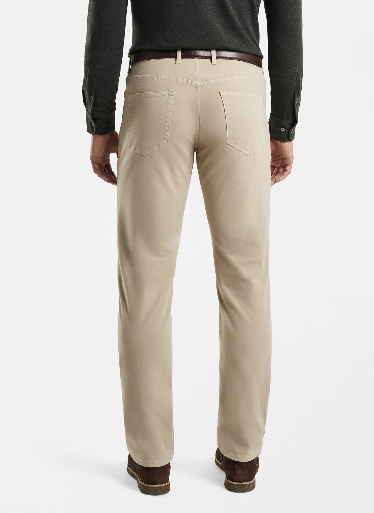 Four Way Stretch Canvas Five Pocket Pants