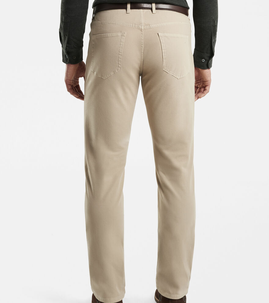 Four-Way Stretch Canvas Five-Pocket Pants - Alternate Image 2
