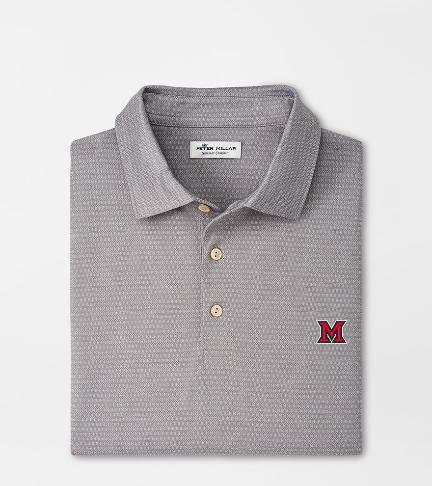 Miami of Ohio Groove Performance Jersey Polo image number 1