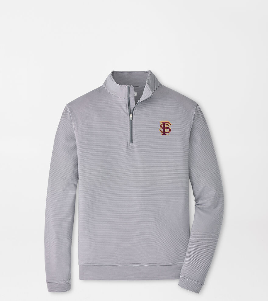 Florida State Perth Sugar Stripe Performance Quarter-Zip image number 1