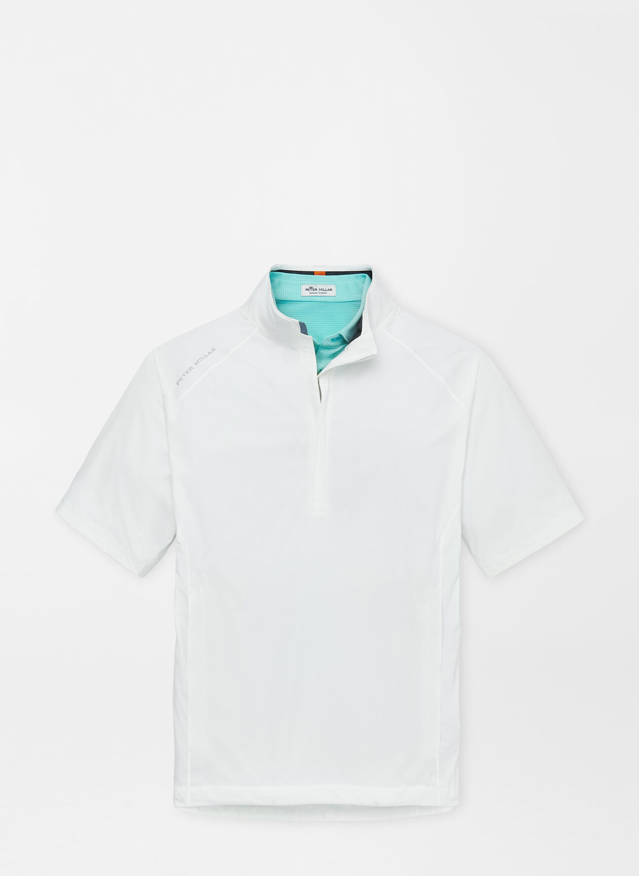 Shield Short Sleeve Half-Zip Rain Shell 