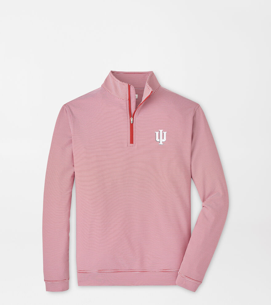Indiana Perth Sugar Stripe Performance Quarter-Zip image number 1