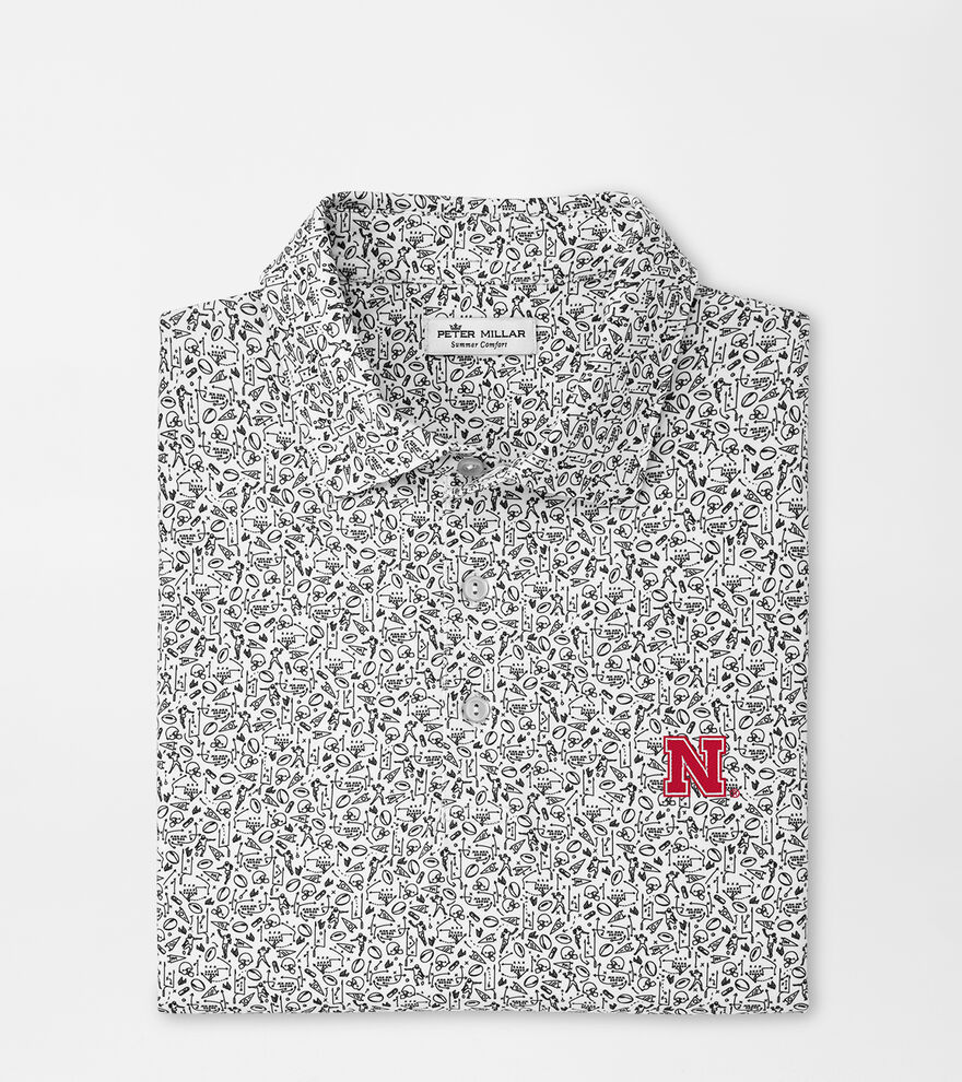 Nebraska Game Day Performance Jersey Polo image number 1