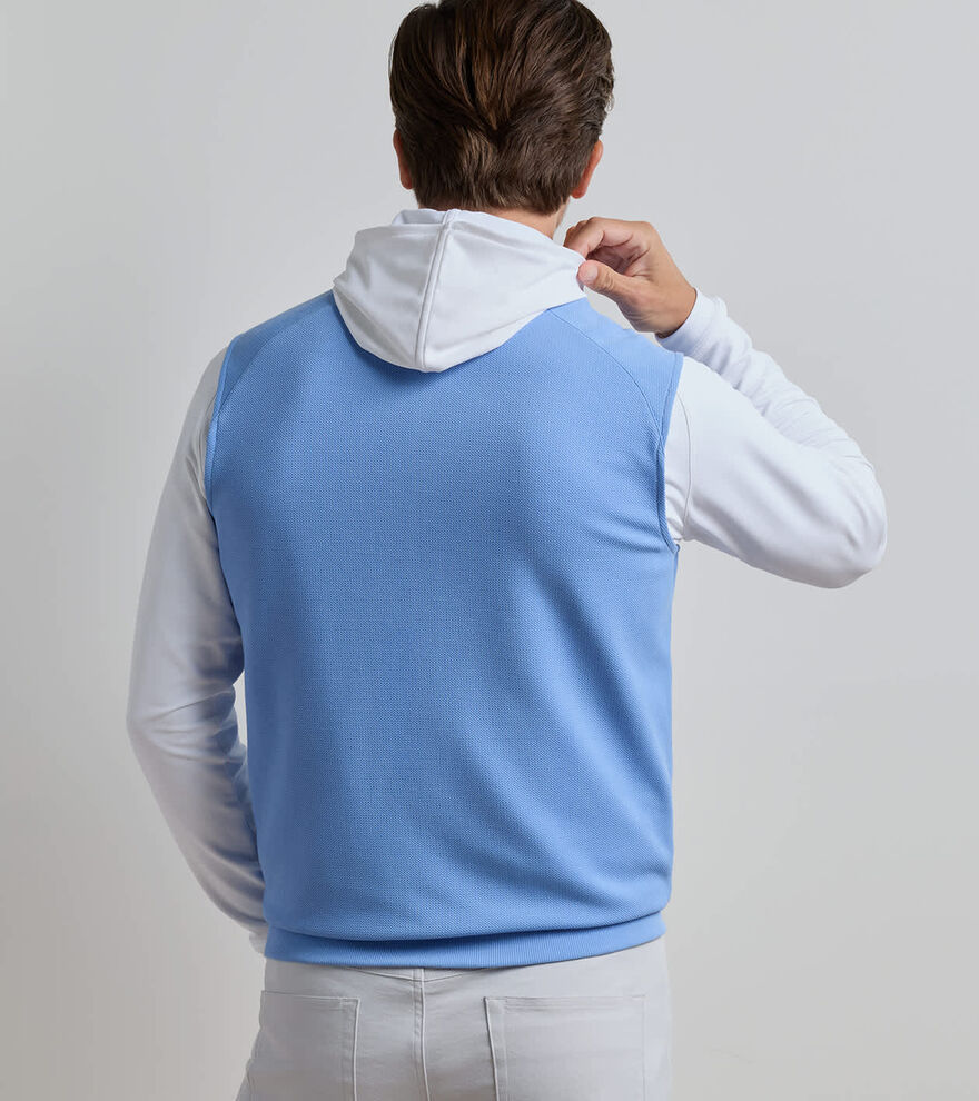 Cradle Piqu&eacute; Performance Full-Zip Vest - Alternate Image 2