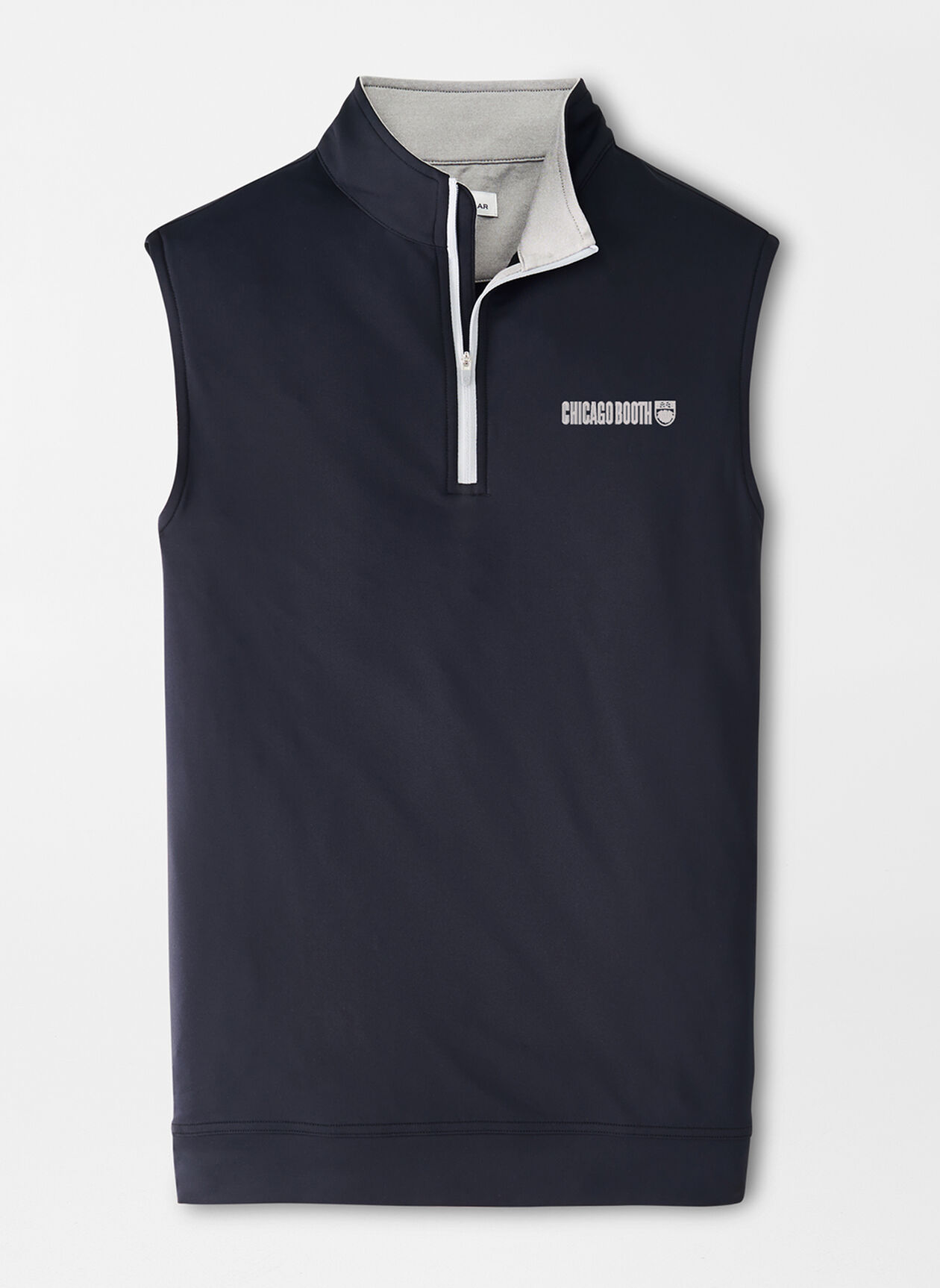 Chicago Booth Galway Stretch Loop Terry QuarterZip Vest Men's