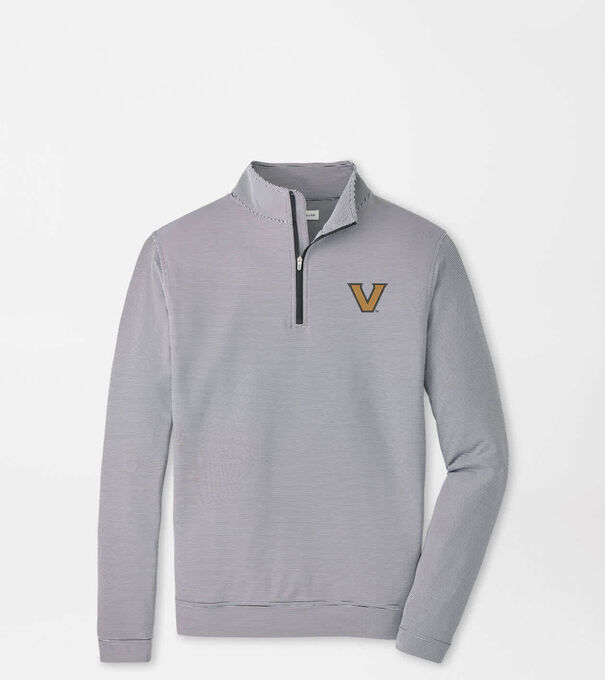Vanderbilt Perth Sugar Stripe Performance Quarter-Zip