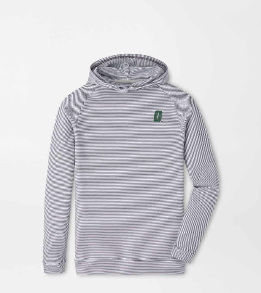 UNC Charlotte Pine Youth Sugar Stripe Performance Hoodie image number 1